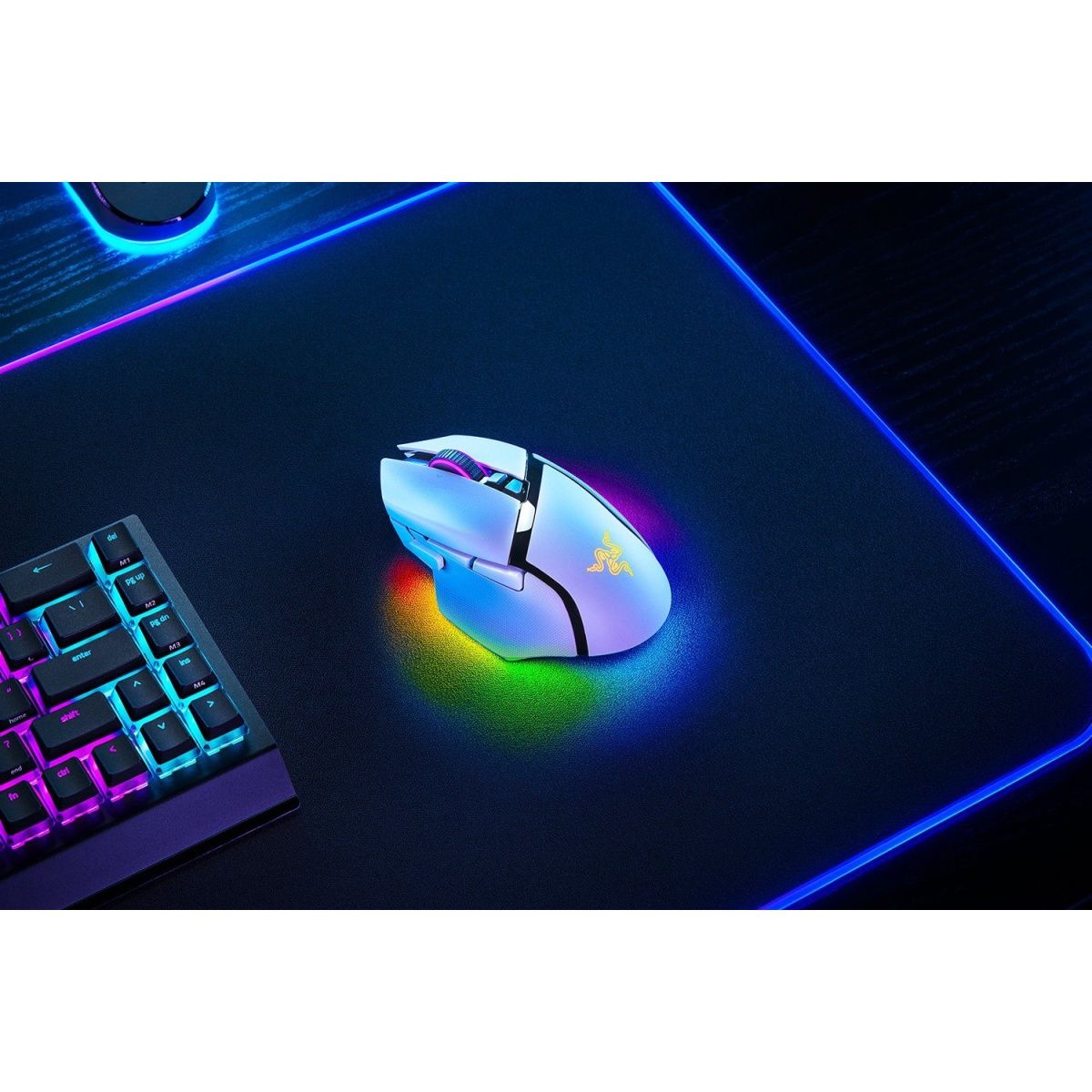 Миша Razer Basilisk V3 Pro 35K White (RZ01-05240200-R3G1)