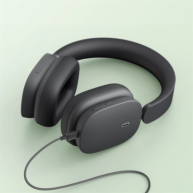 Навушники Baseus Bowie H1 Noise-Cancelling Wireless Headphones Gray (NGTW230013) 