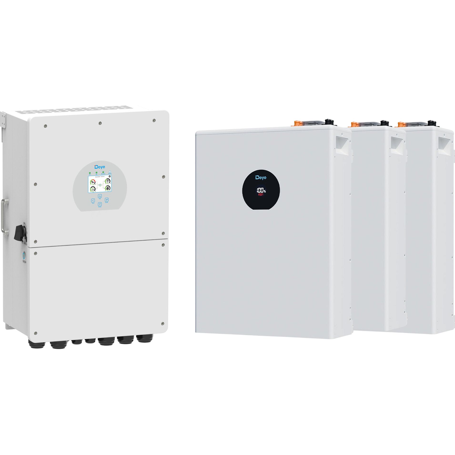 

Система хранения энергии Deye SUN-16K-SG01LP1 16kW + 3 АКБ SE-F5 Pro-С 15.3 kWh (51.2V/100Ah/5120Wh)