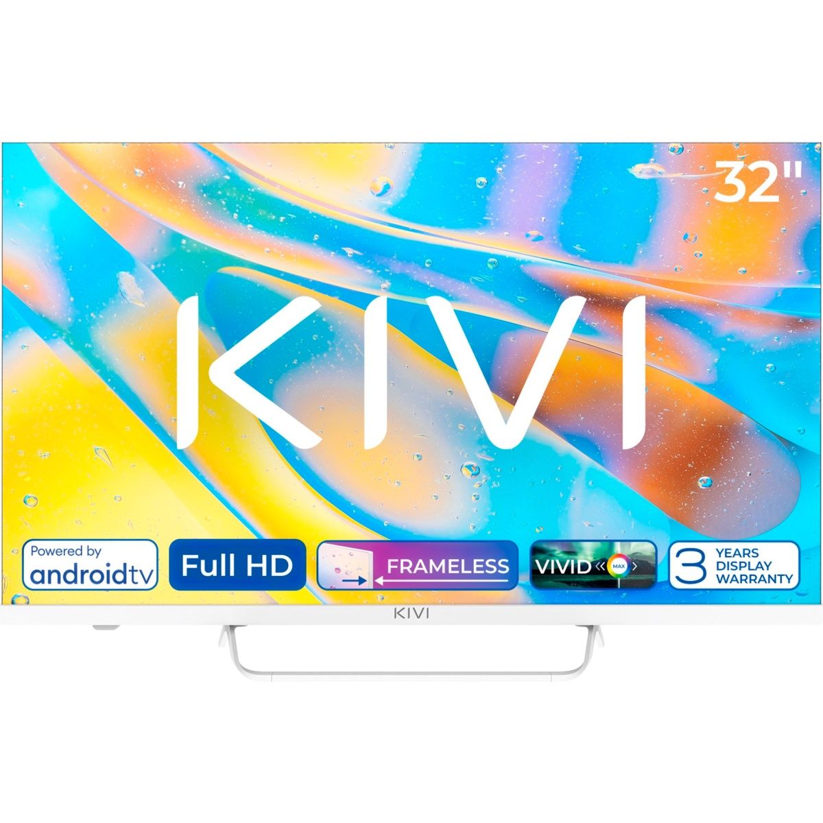 

Телевизор Kivi F760Q 32'' LCD Full HD (32F760QW)