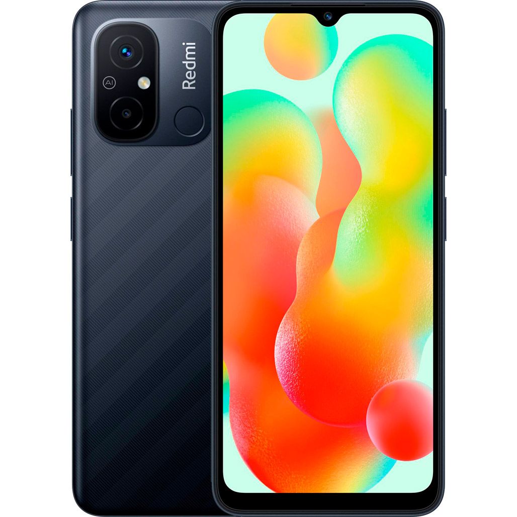 

Смартфон Redmi 12C 4/128GB Graphite Gray Global EU