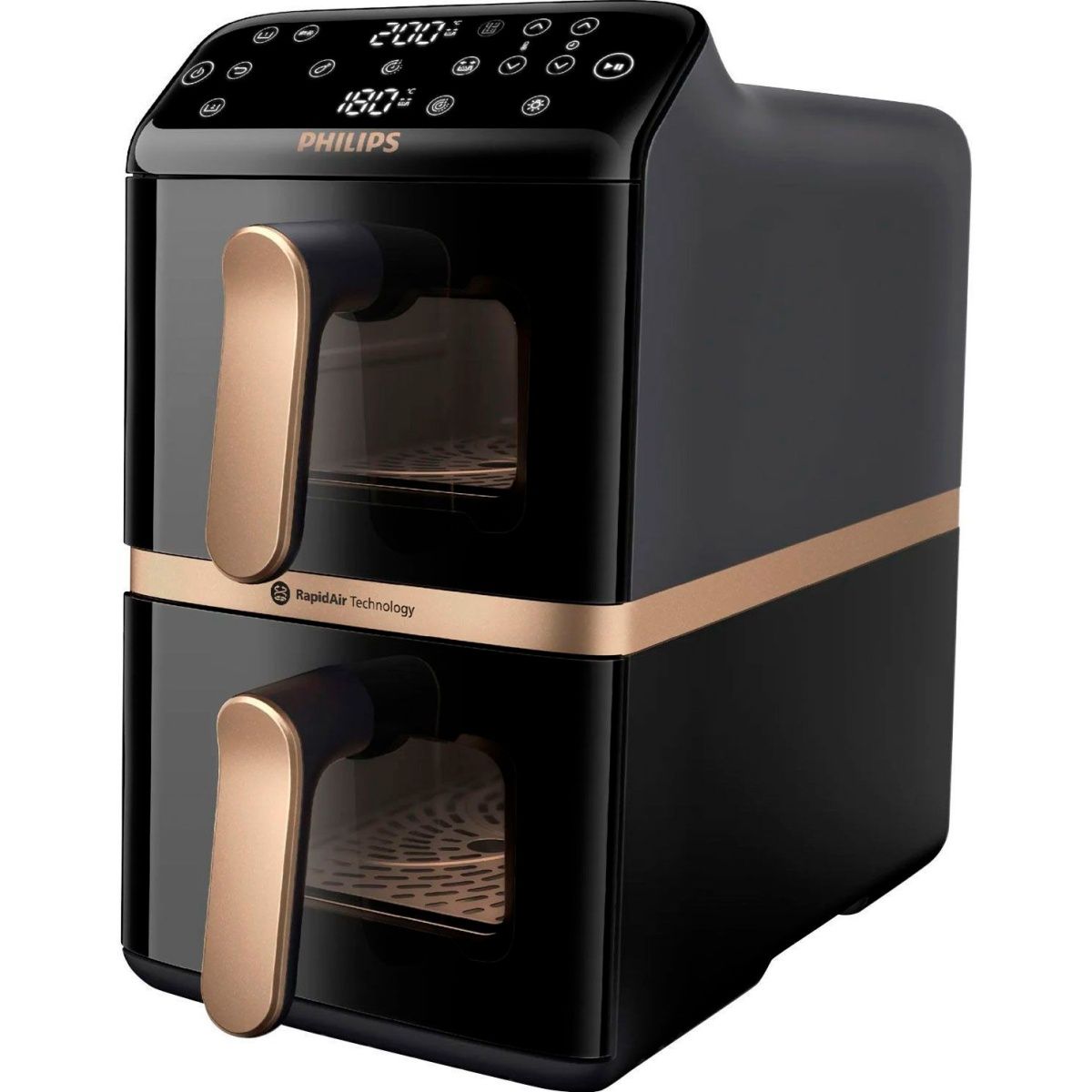Мультипіч Philips 4000 Series Stacked Dual Basket NA462/70 Вітрина фото 2
