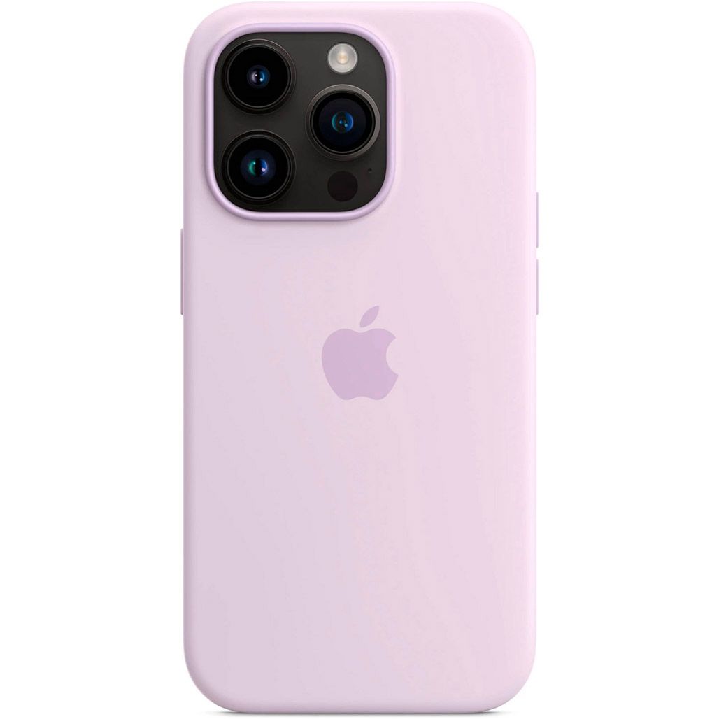 

Чохол Silicone Case with MagSafe для Apple iPhone 14 Pro Max Lilac AAA