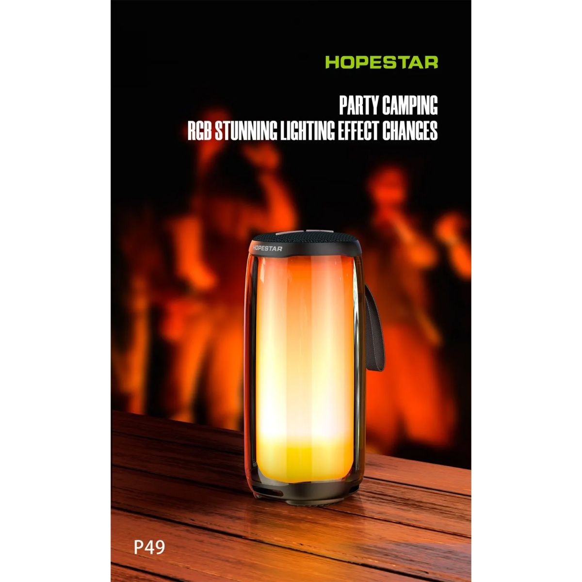 Портативна акустика Hopestar P49 Black 