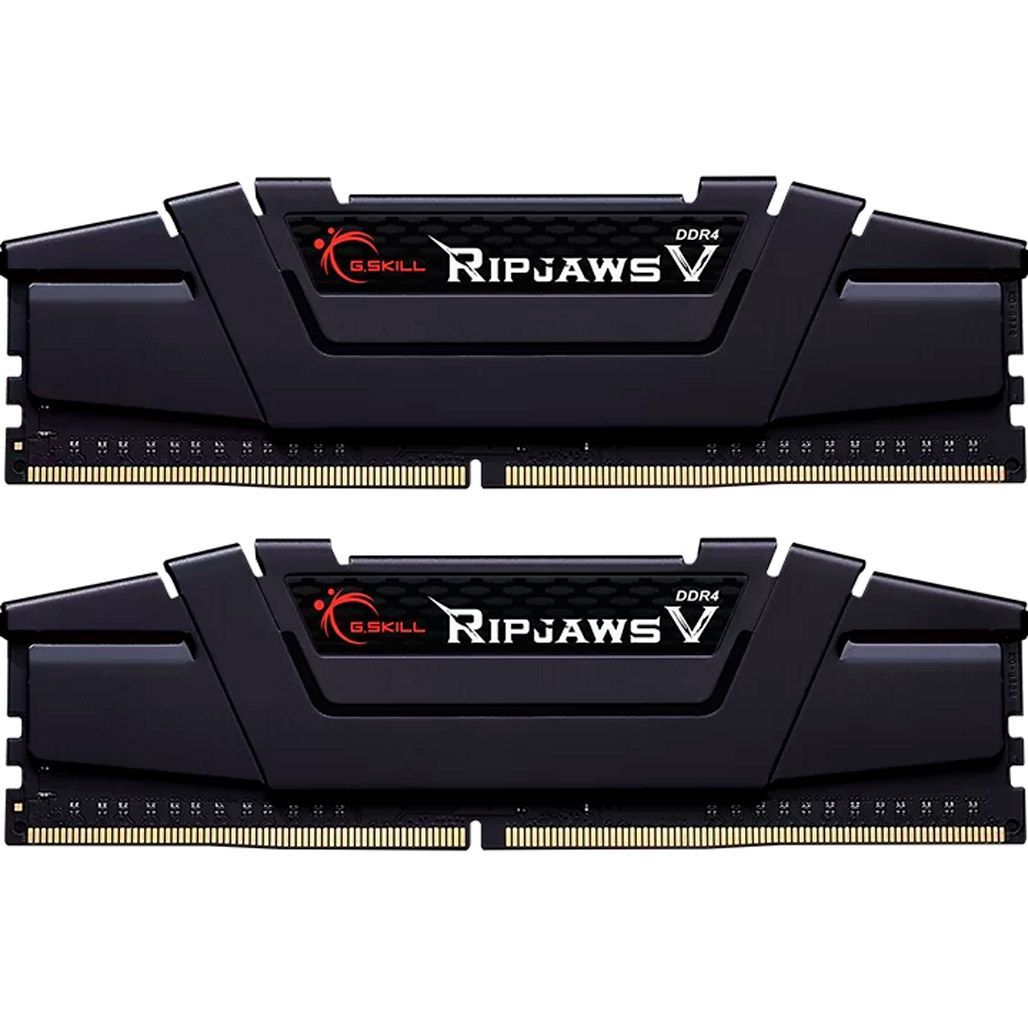 

Модуль памяти DDR4 G.Skill Ripjaws V 2x16GB 3600MHz Classic Black (F4-3600C18D-32GVK)