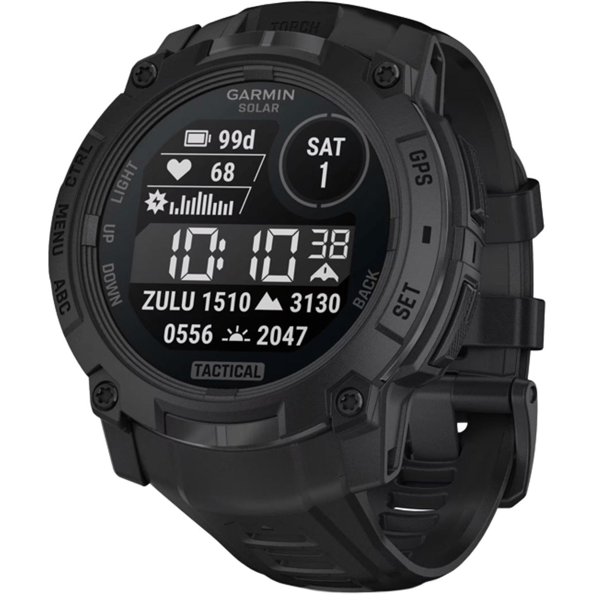 

Смарт-часы Garmin Instinct 3 Solar 50mm Tactical Edition Black with Black Band (010-02935-50)