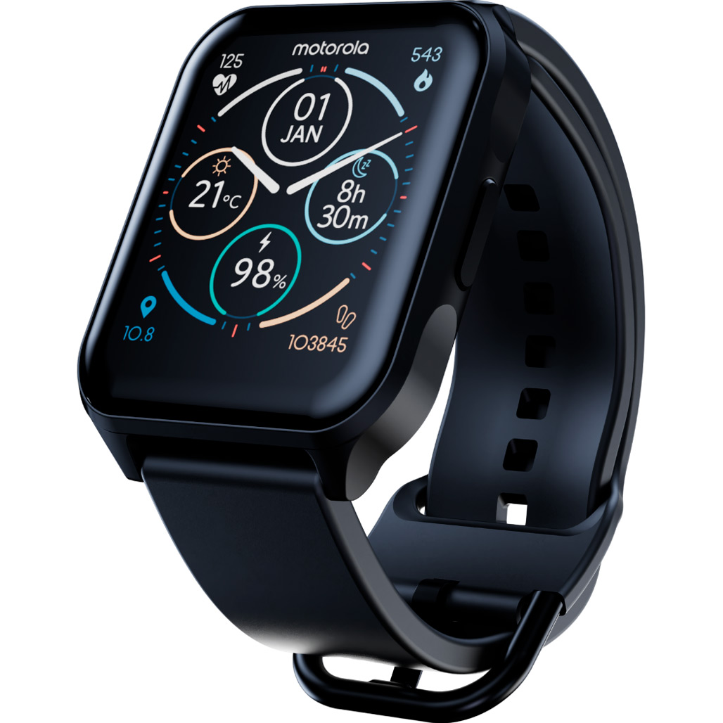 

Смарт-годинник Motorola Moto Watch 70 Phantom Black (MOSWZ70-PB)