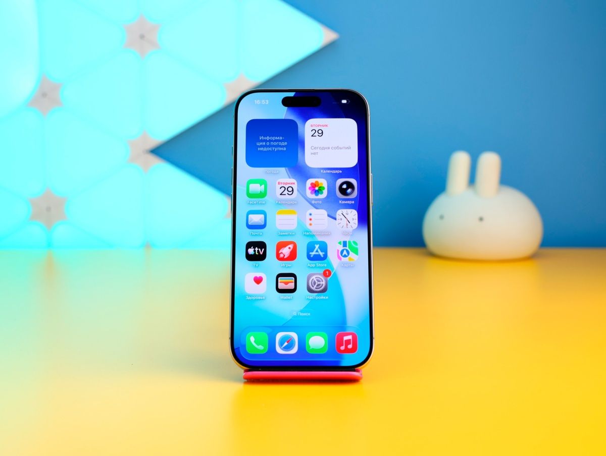 Смартфон Apple iPhone 16 Pro 128GB Natural Titanium (MYNG3) Б/У фото 2