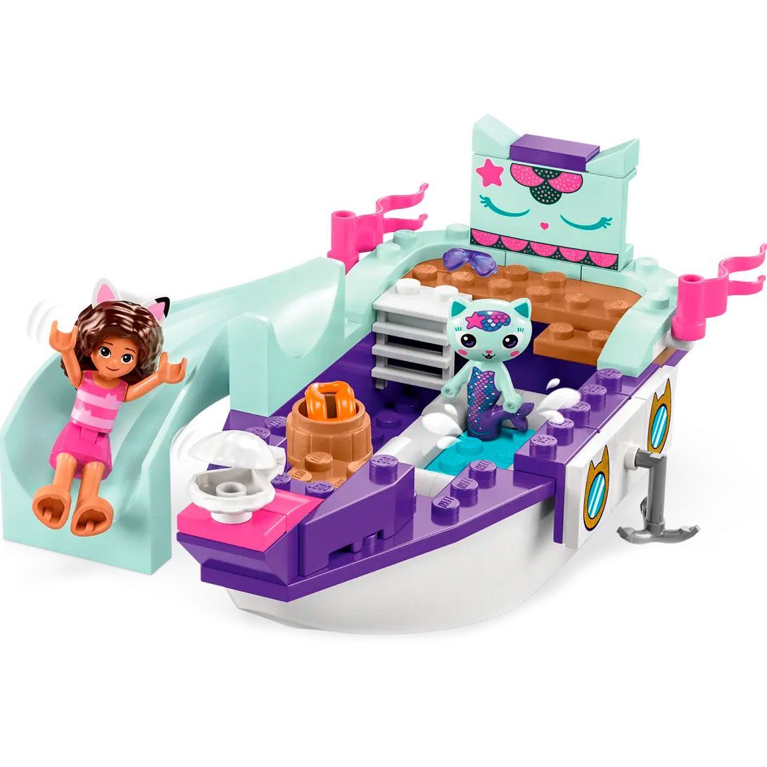 Конструктор LEGO Gabby`s Dollhouse Корабель і спа Ґаббі та Нявки (10786)
