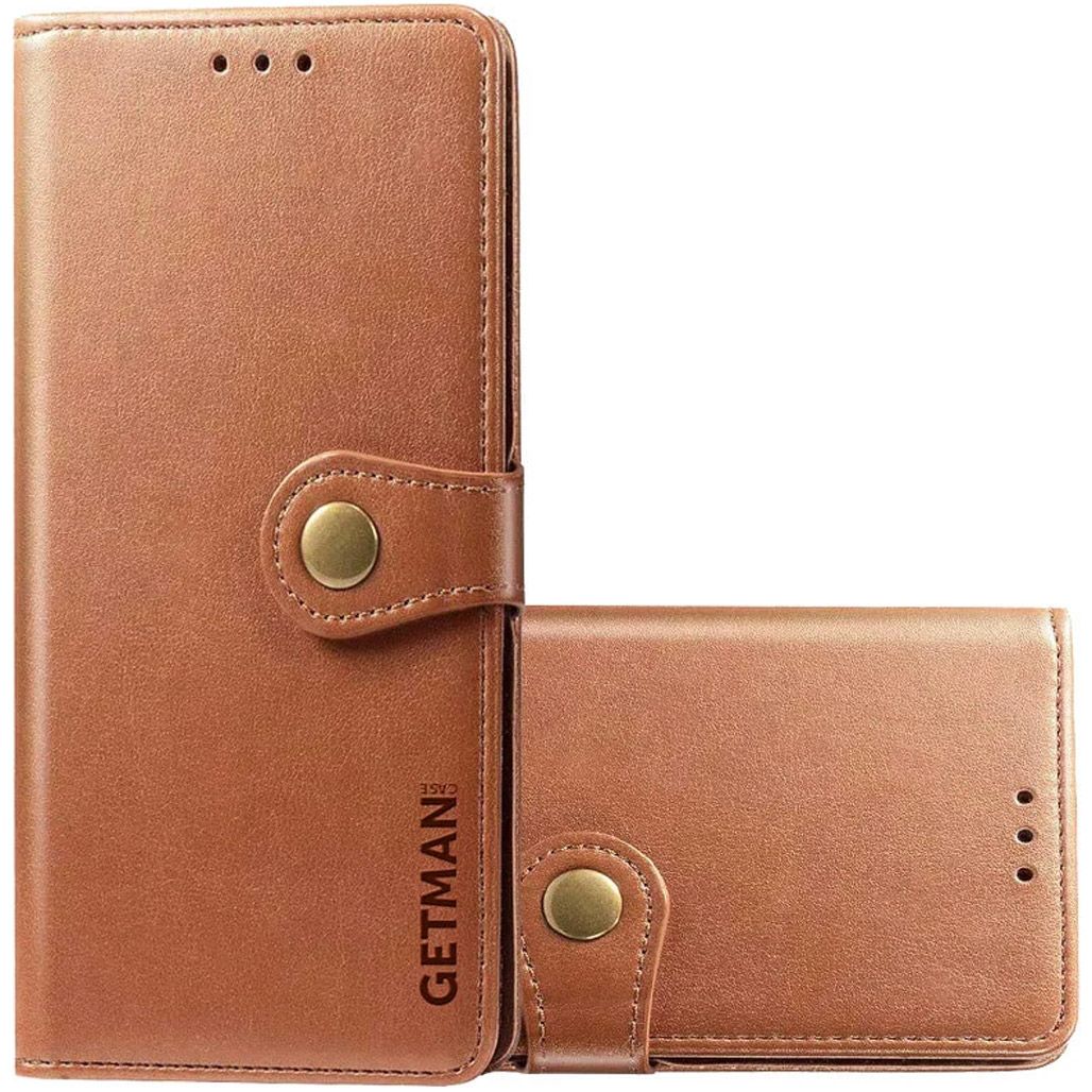 

Чехол-книжка GETMAN Gallant Cover Case для Xiaomi Redmi 12C/11A Brown