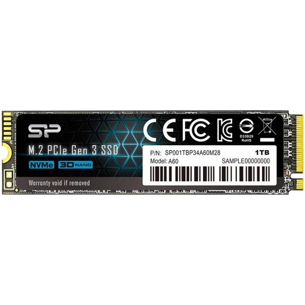 

SSD накопитель Silicon Power P34A60 1TB (SP001TBP34A60M28)