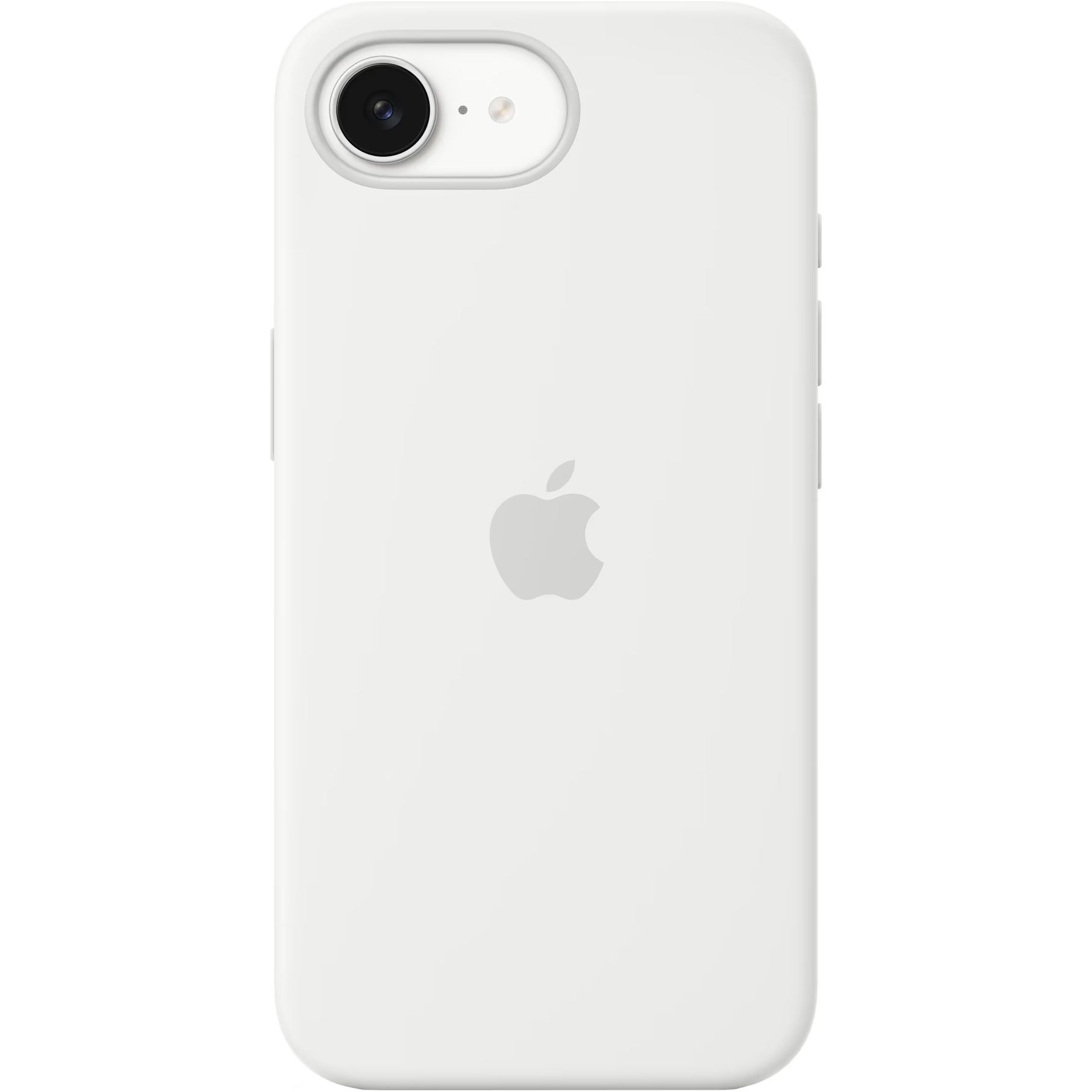 

Чехол Silicone Case with MagSafe для Apple iPhone 16e White AAA