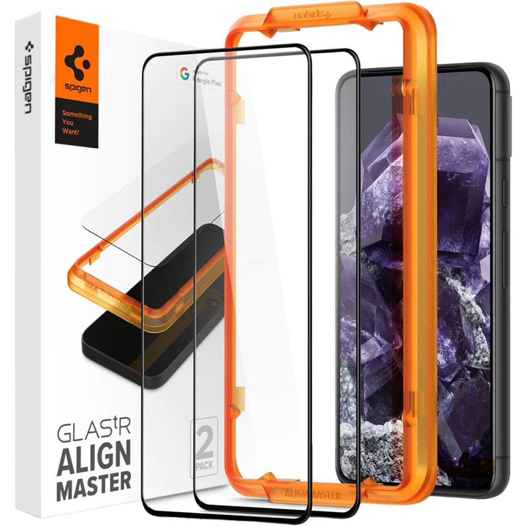 

Захисне скло Spigen Protector AlignMaster GLAS.tR для Google Pixel 8 (AGL06350) 2-Pack