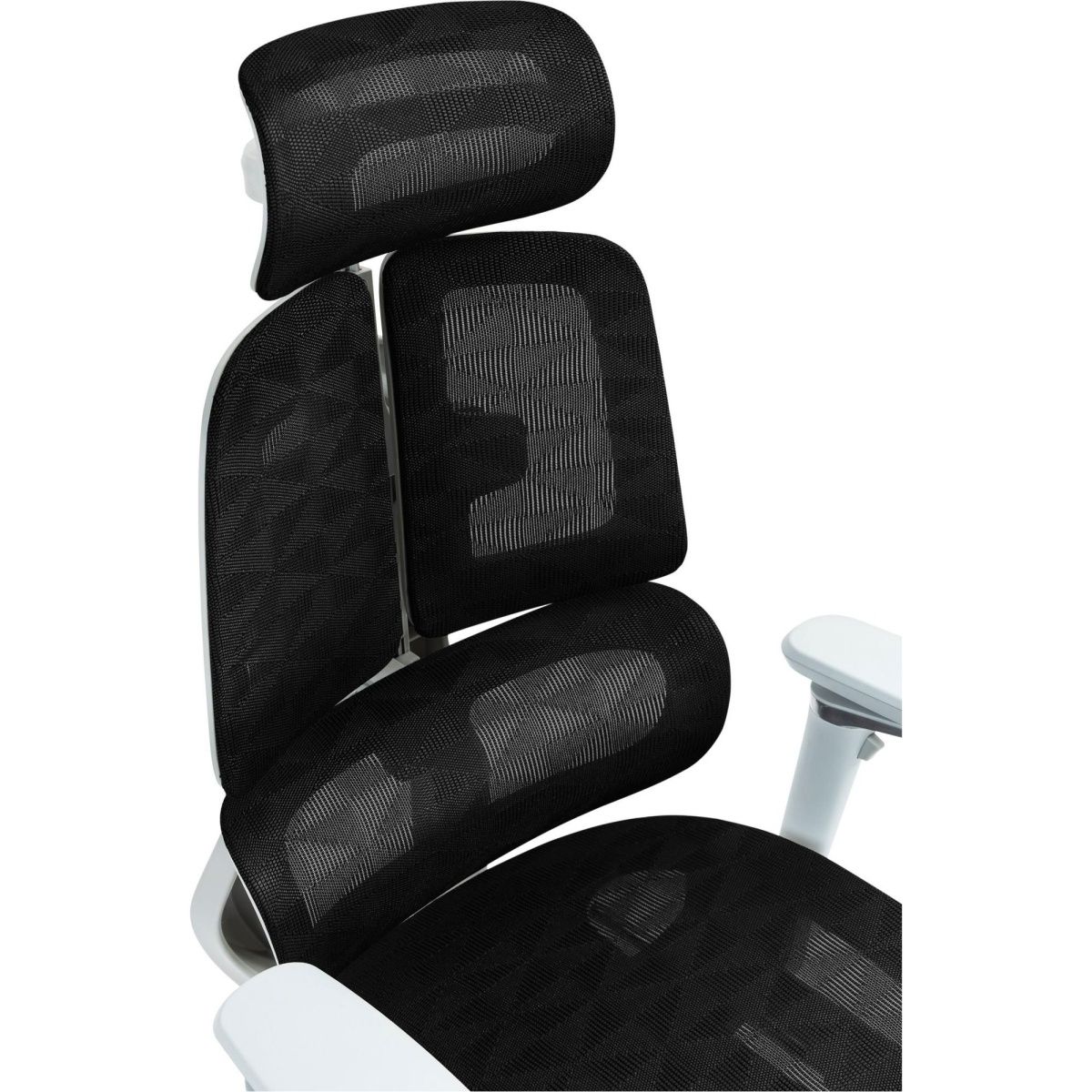 Офісне крісло GT Racer B-2450 White/Black