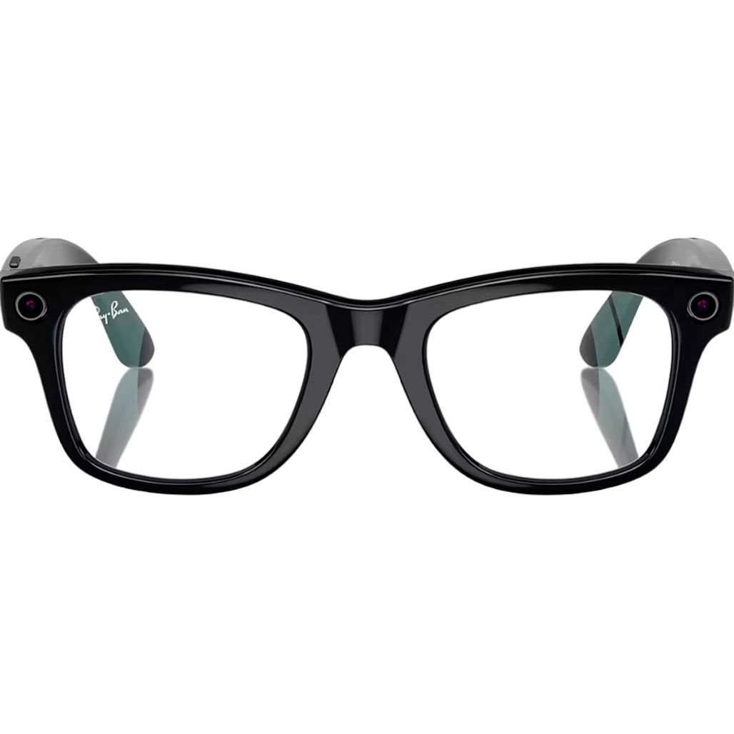 

Смарт-окуляри Ray-Ban Meta Wayfarer Shiny Black Frame Clear Lenses (RW4006 601/SB 50-22)