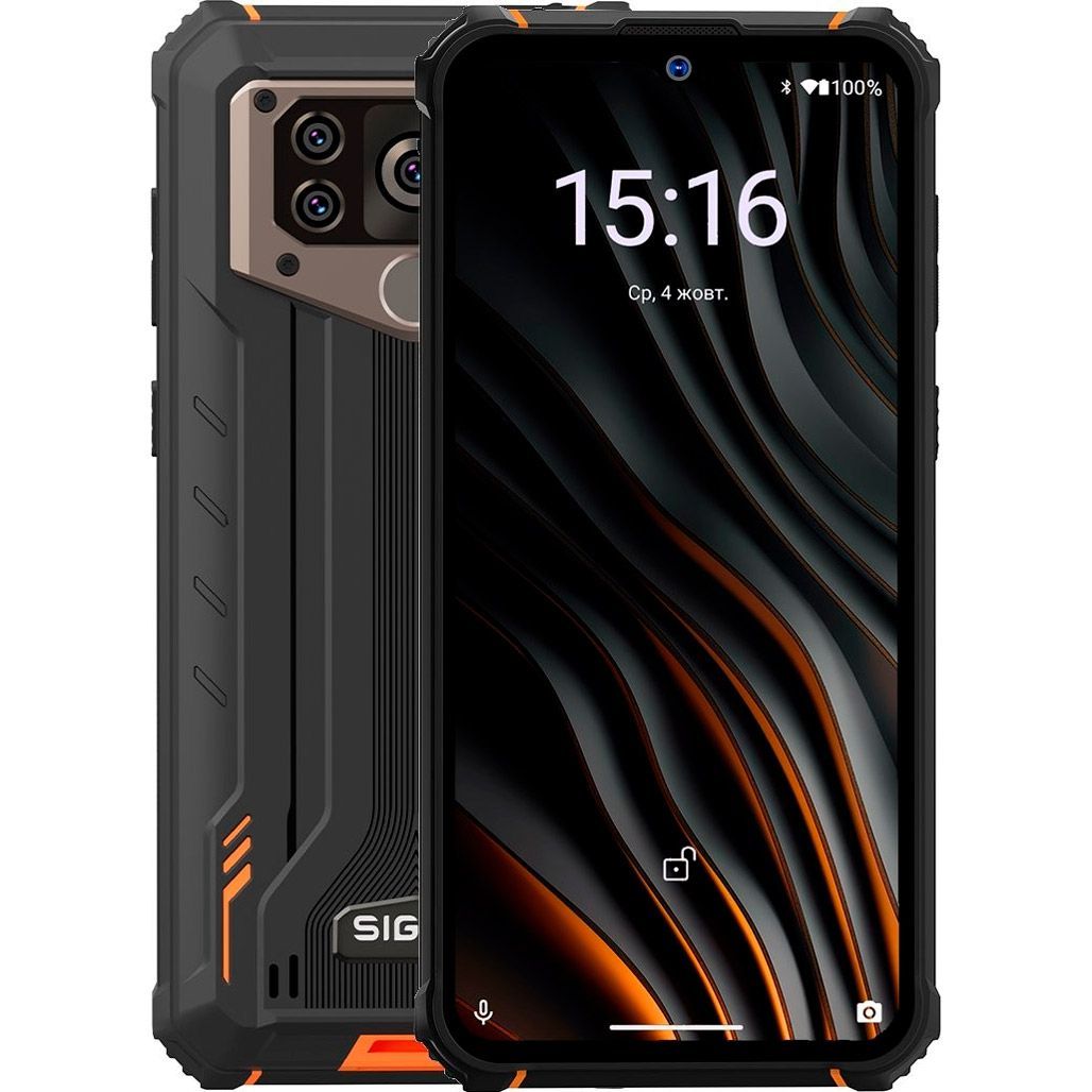 

Смартфон Sigma mobile X-treme PQ55 Black-Orange UA-UCRF