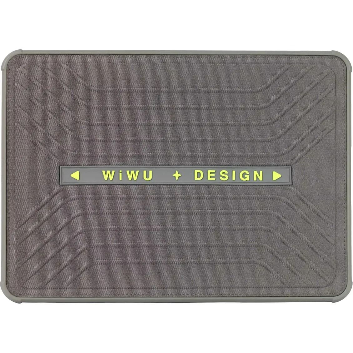 

Чохол для ноутбука WiWU Defender Sleeve Pro для Apple MacBook Pro 13.6/14.2" (2016-2025) Gray