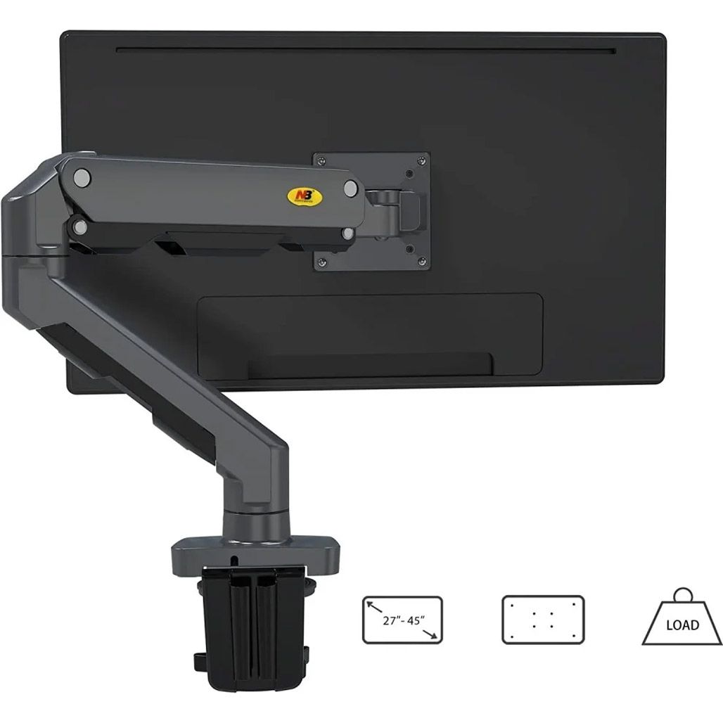 Настільне кріплення для монітора North Bayou G60 27-45” Gray-Black фото 3