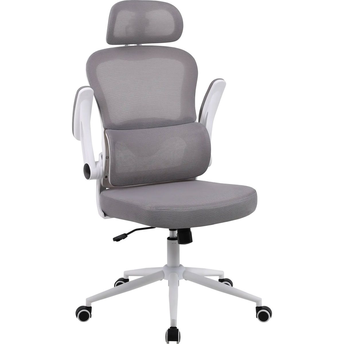 Офісне крісло GT Racer B-5880 White/Gray