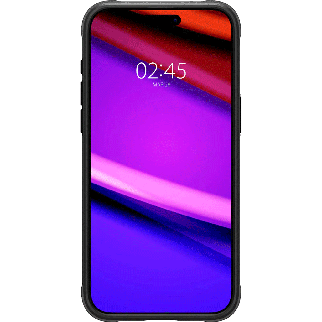 Чохол Spigen Rugged Armor with MagSafe для iPhone 15 Pro Matte Black (ACS06703)