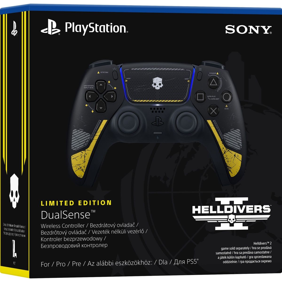 Геймпад Sony DualSense для PS5 Helldivers 2 Limited Edition (1000047305)