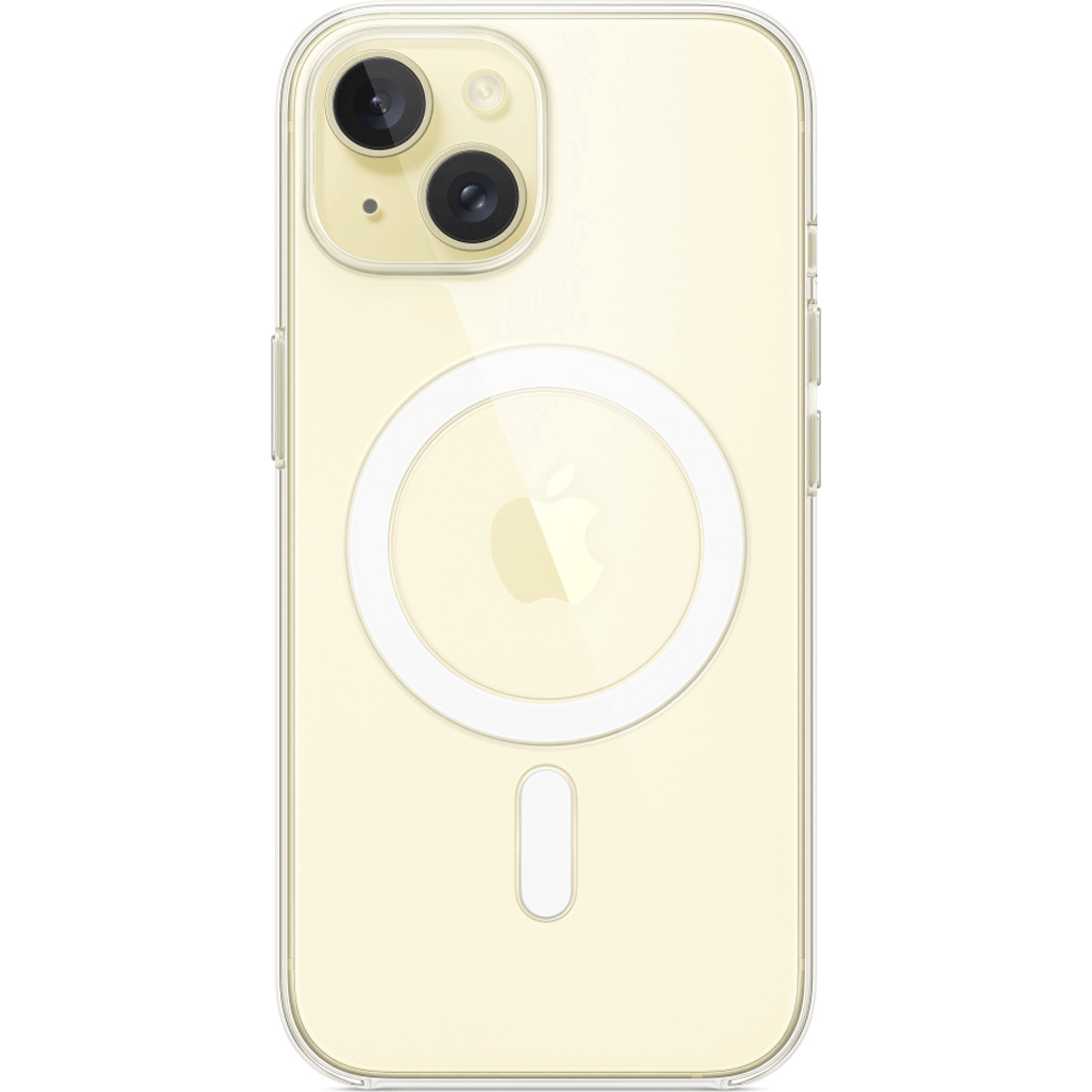 Чохол Apple Clear Case with MagSafe для iPhone 15 Transparent AAA