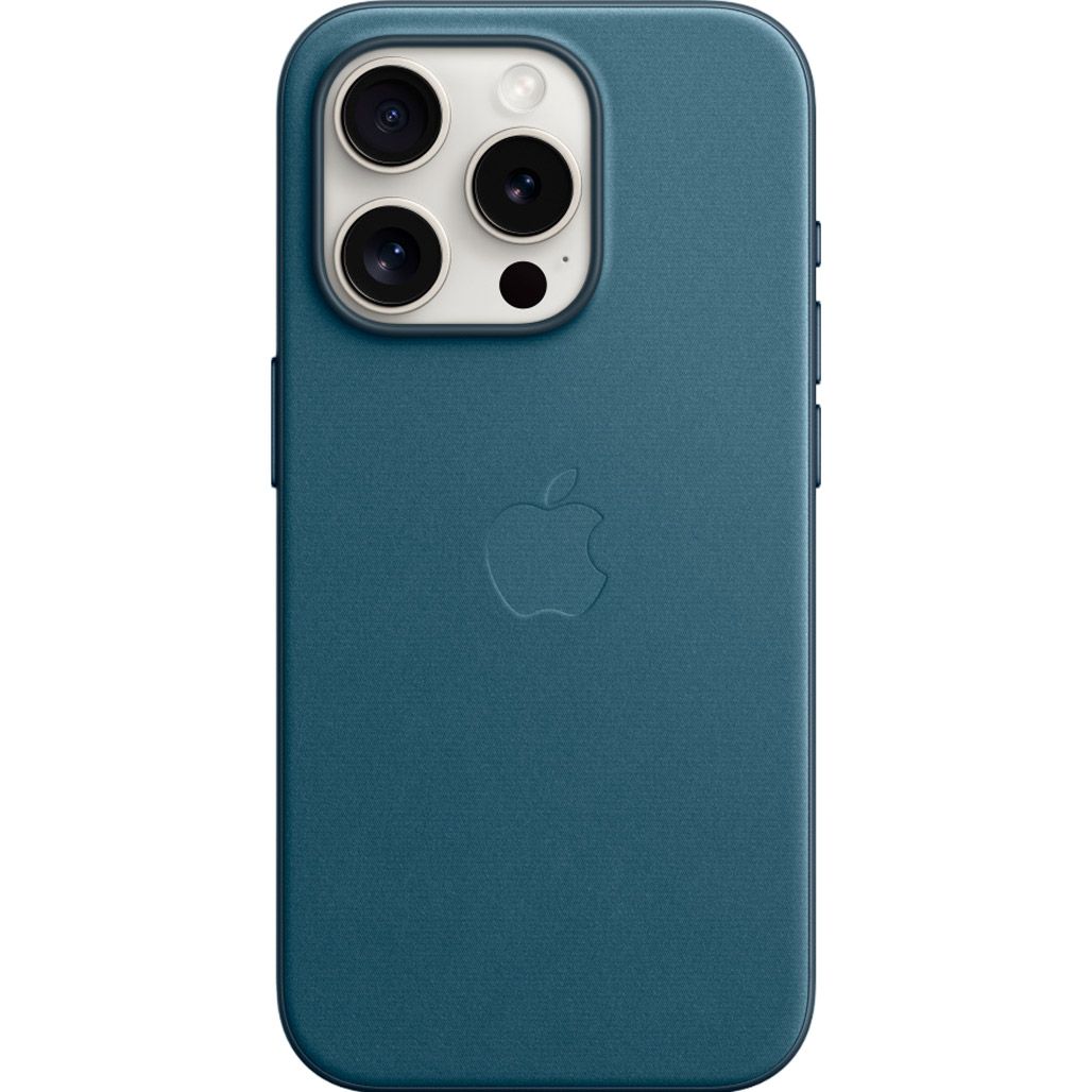 

Чехол Apple FineWoven Case with MagSafe для iPhone 15 Pro Pacific Blue (MT4Q3ZM/A)