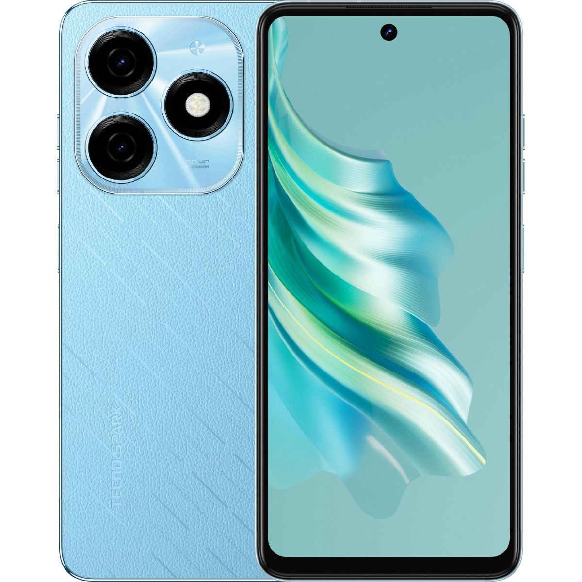 

Смартфон Tecno Spark 20 (KJ5n) 8/128GB Magic Skin Blue (4894947013546)