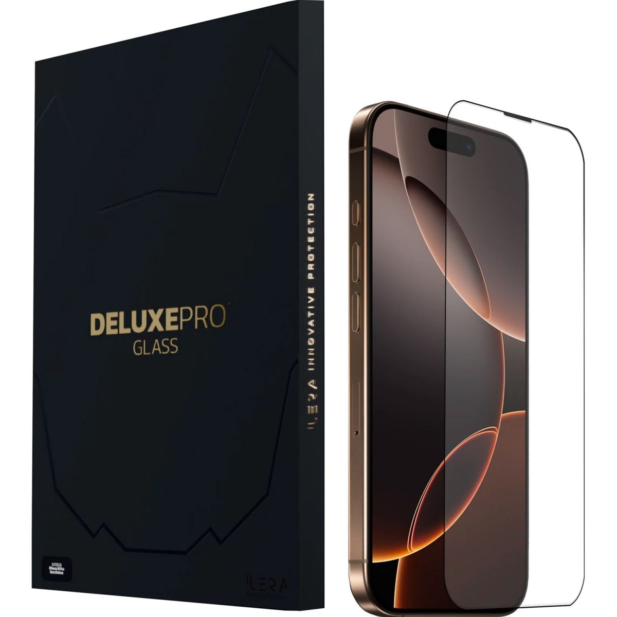 Захисне скло iLera DeLuxe Original Glass для Apple iPhone 16 Pro (iLFCDL16PR) 