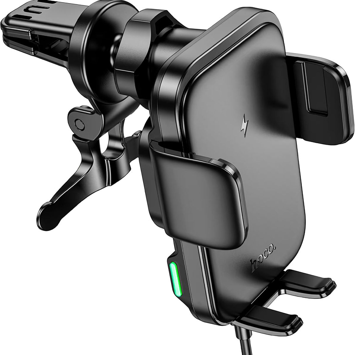 Автотримач із бездротовою зарядкою Hoco HW110 Jenny Air Outlet Black