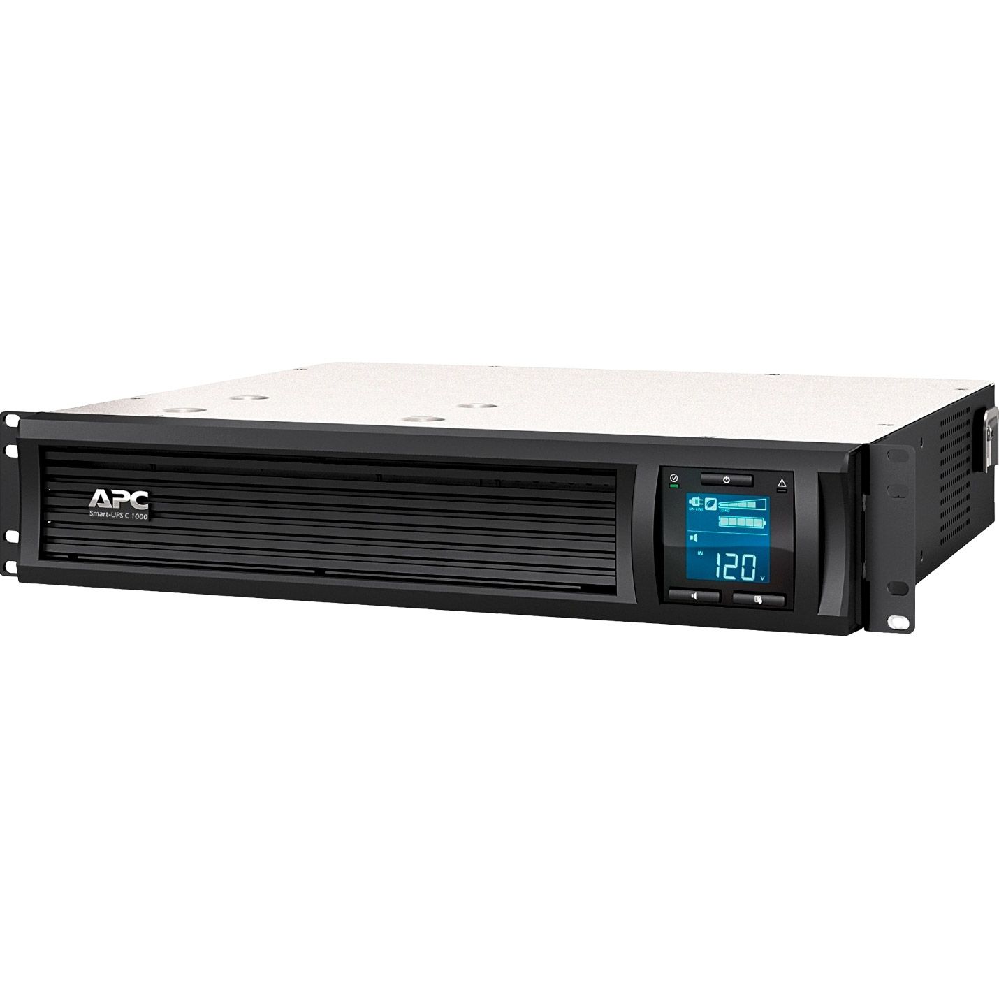 

Источник бесперебойного питания (ИБП) APC Smart-UPS C 1000VA 2U LCD 230V (SMC1000I-2UC)