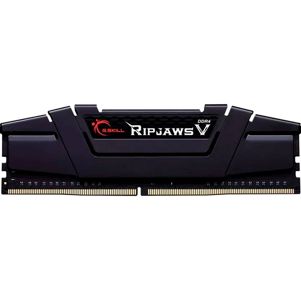 

Модуль пам'яті DDR4 G.Skill Ripjaws V 16GB 3200 MHz Classic Black (F4-3200C16S-16GVK)