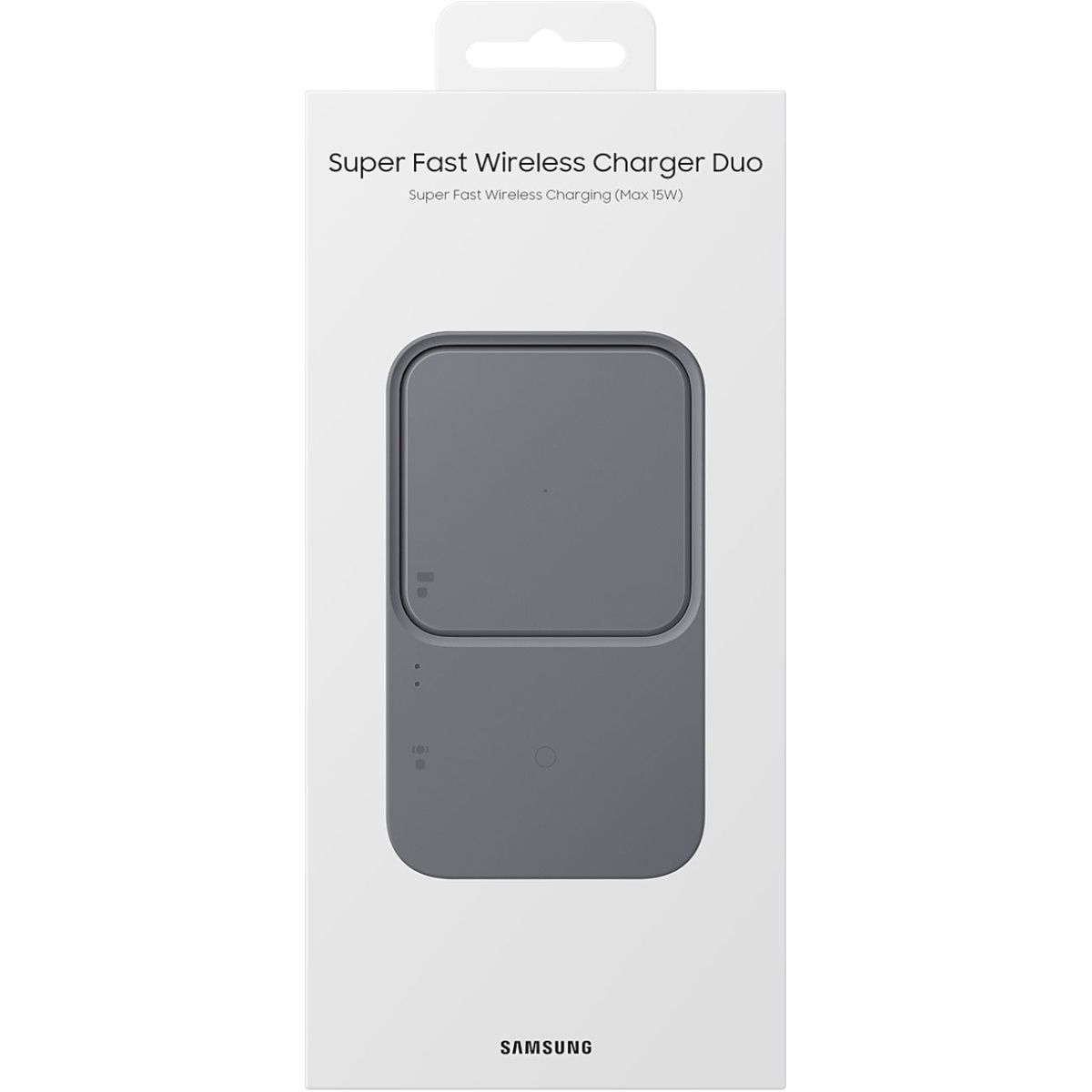 Бездротовий зарядний пристрій Samsung Duo with TA Dark Gray (EP-P5400TBEGEU)