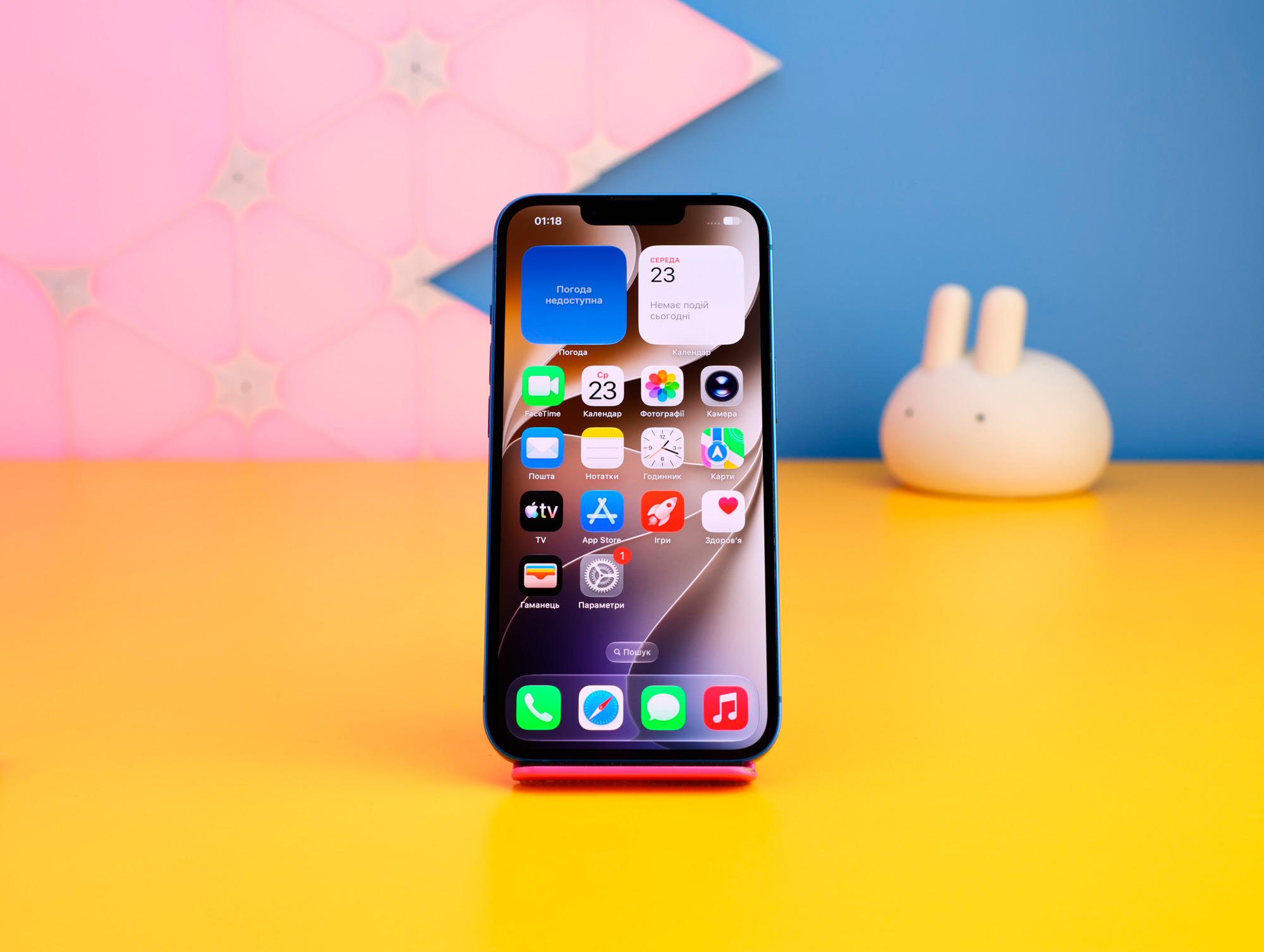 Смартфон Apple iPhone 13 128GB Blue (MLPK3) Б/У фото 2