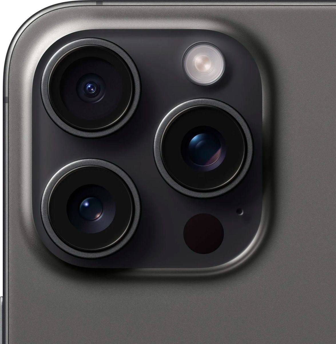 Смартфон Apple iPhone 15 Pro 256GB eSIM Black Titanium (MTQR3)
