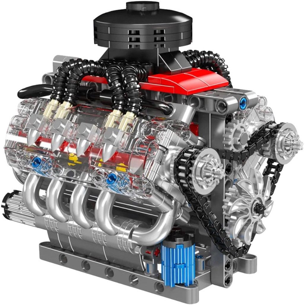 

Конструктор Mould Двигатель LSX454 V8 (10171)