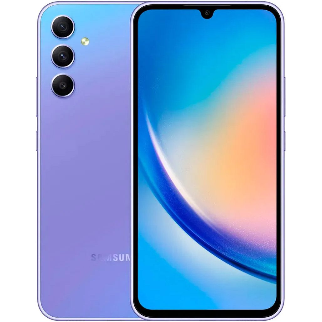 

Смартфон Samsung Galaxy A34 5G 8/128GB Violet (SM-A346BLVA)