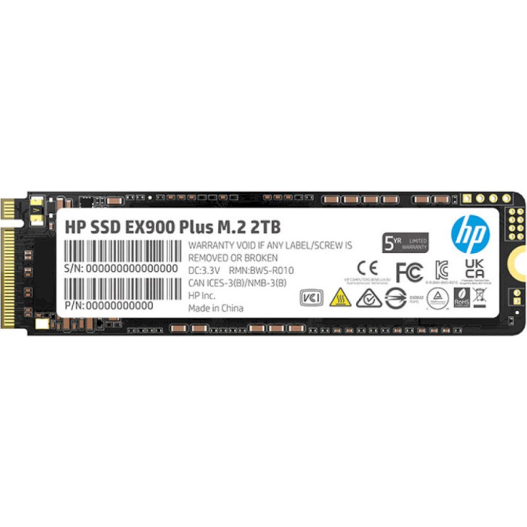 

SSD накопитель HP EX900 Plus 2TB (35M35AA)