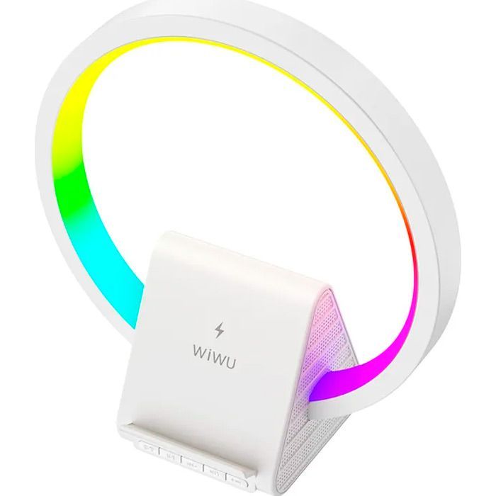 Бездротовий зарядний пристрій Wiwu 2in1 Wireless Charging Speaker (Wi-W021)