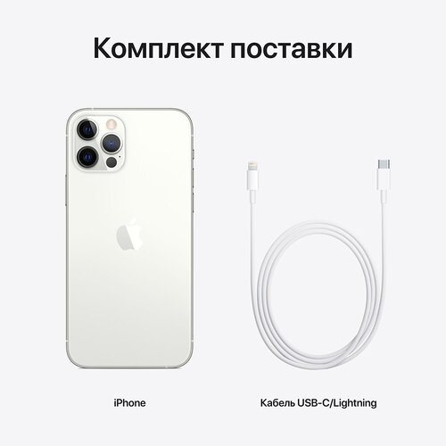 Смартфон Apple iPhone 12 Pro Max 256GB Silver (MGDD3) Apple iPhone 11