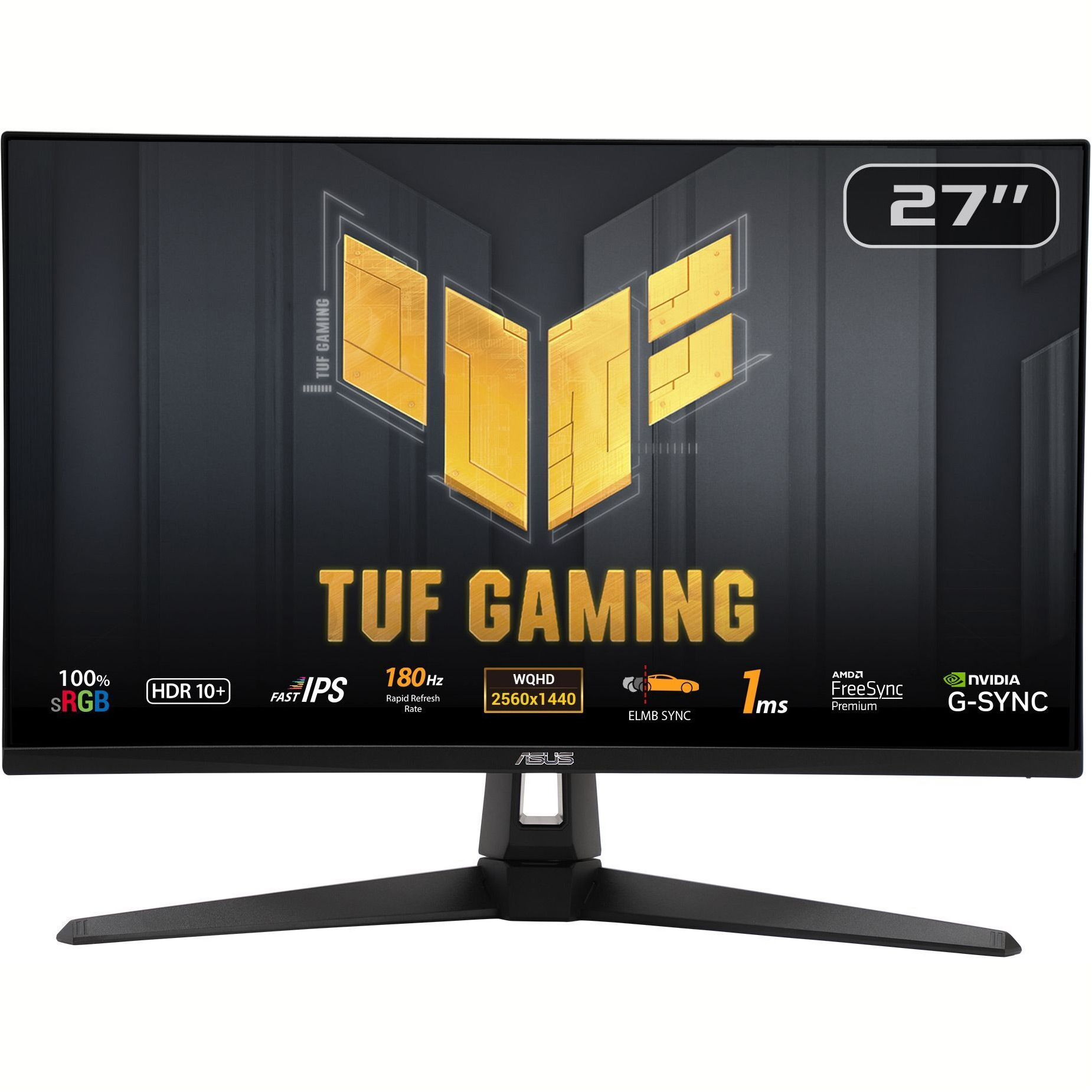 

Монітор Asus 27" TUF Gaming VG27AQ3A (90LM0940-B01970)