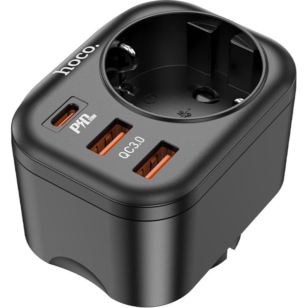 

Сетевое зарядное устройство Hoco NS3 Multifunctional Socket PD20W QC3.0 (766168) [76787]