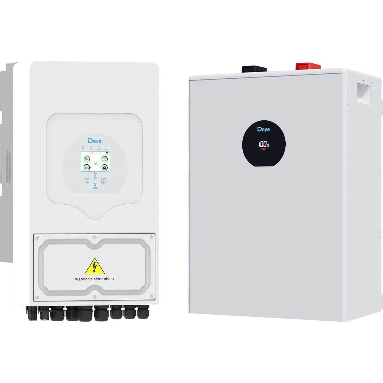 

Система хранения энергии Deye SUN-5K-SG03 5kW + АКБ SE-F12-C 11.8kWh (51.2V/230Ah/11800Wh)