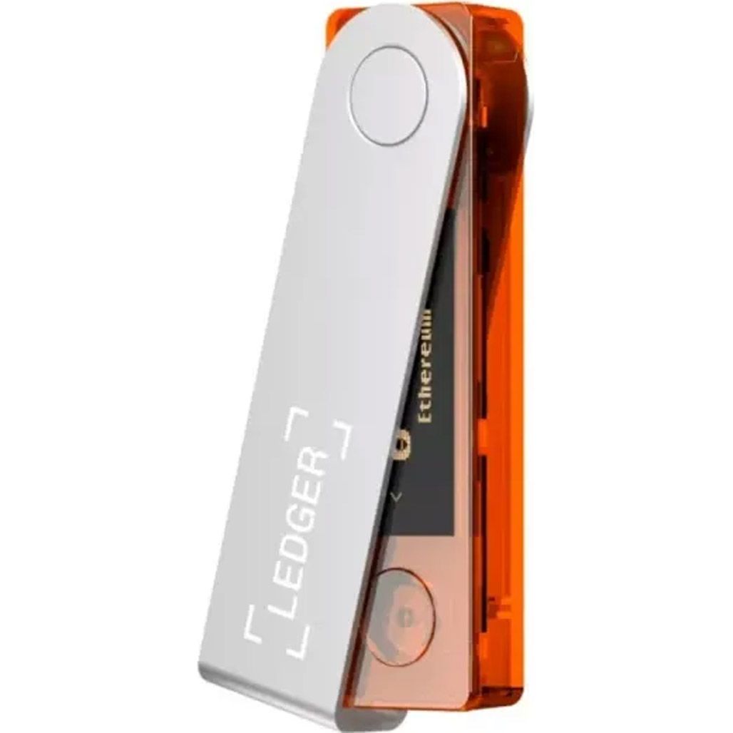 

Криптогаманець Ledger Nano X Blazing Orange
