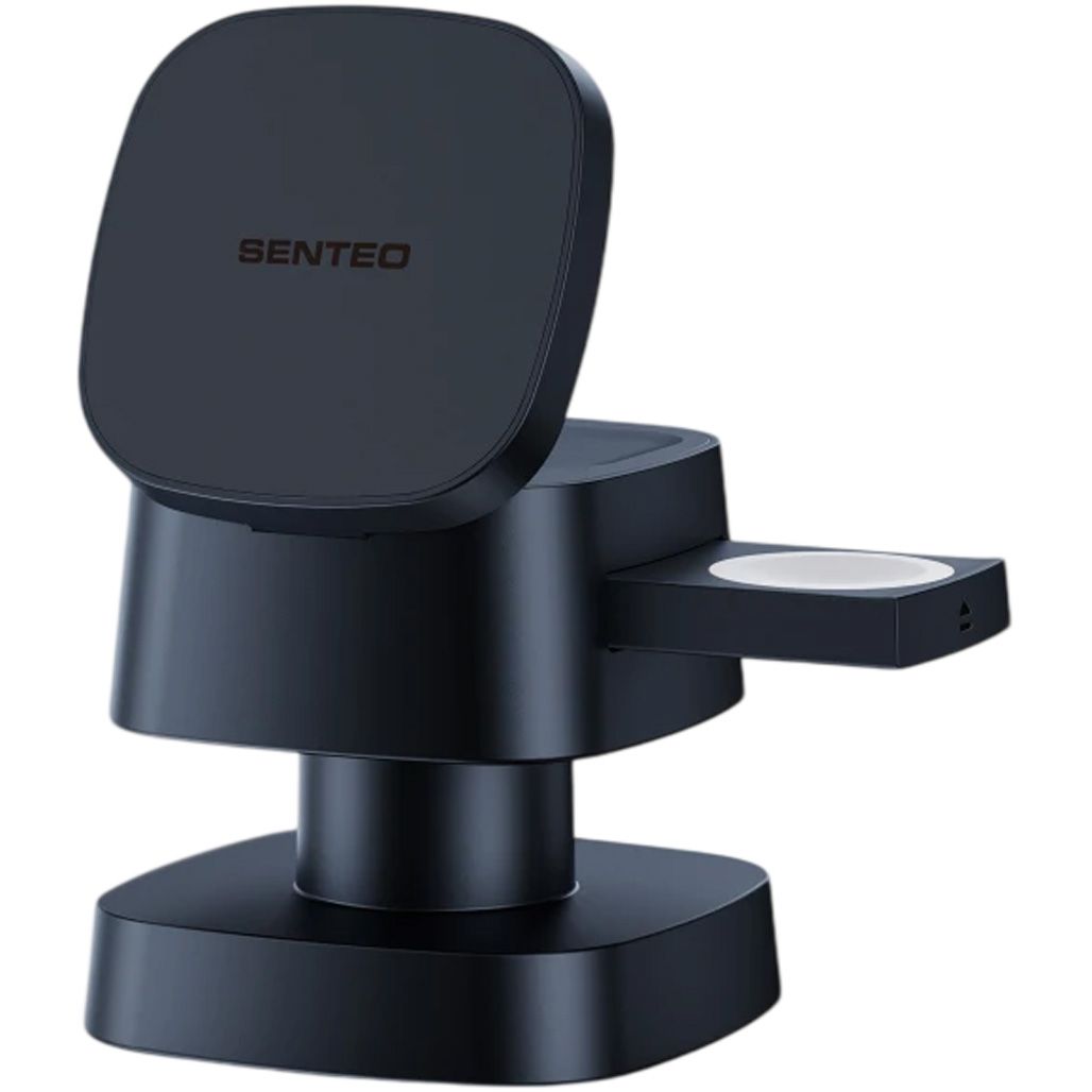 Беспроводное зарядное устройство Senteo D3 Navi Stand 4in1 Black