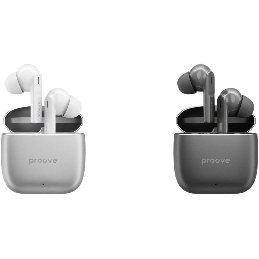 Навушники Proove Cold Sound TWS Silver/White (TWCS00010002) 