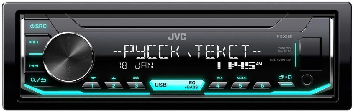 Автомагнитола JVC KD-X155 [83418] 