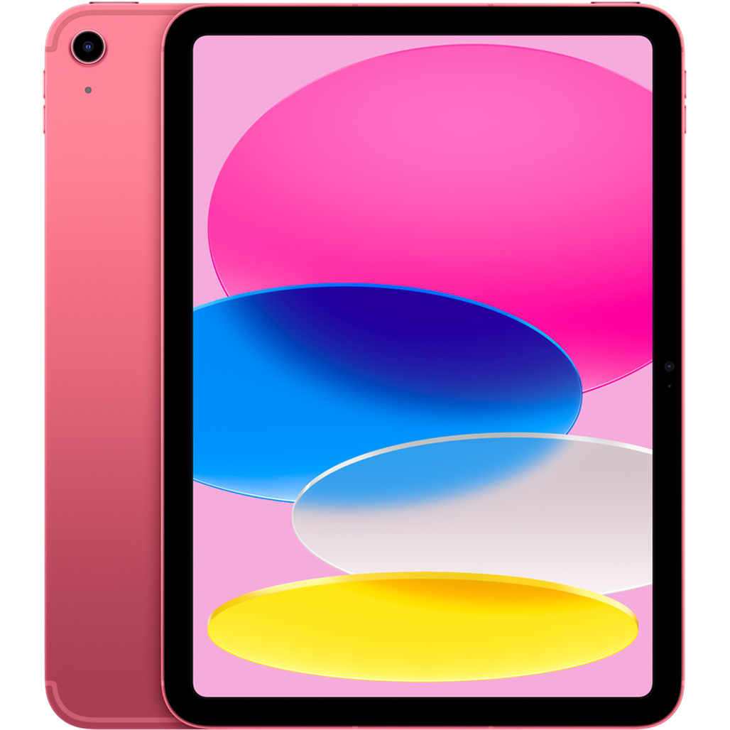 

Планшет Apple iPad 10.9 (2022) Wi-Fi + Cellular 64GB Pink (MQ6M3)