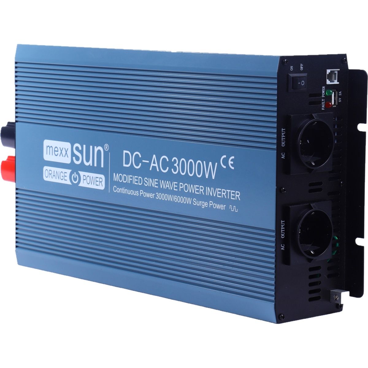 Автомобильный инвертор Mexxsun MXS-3000-24M 24V 3000W