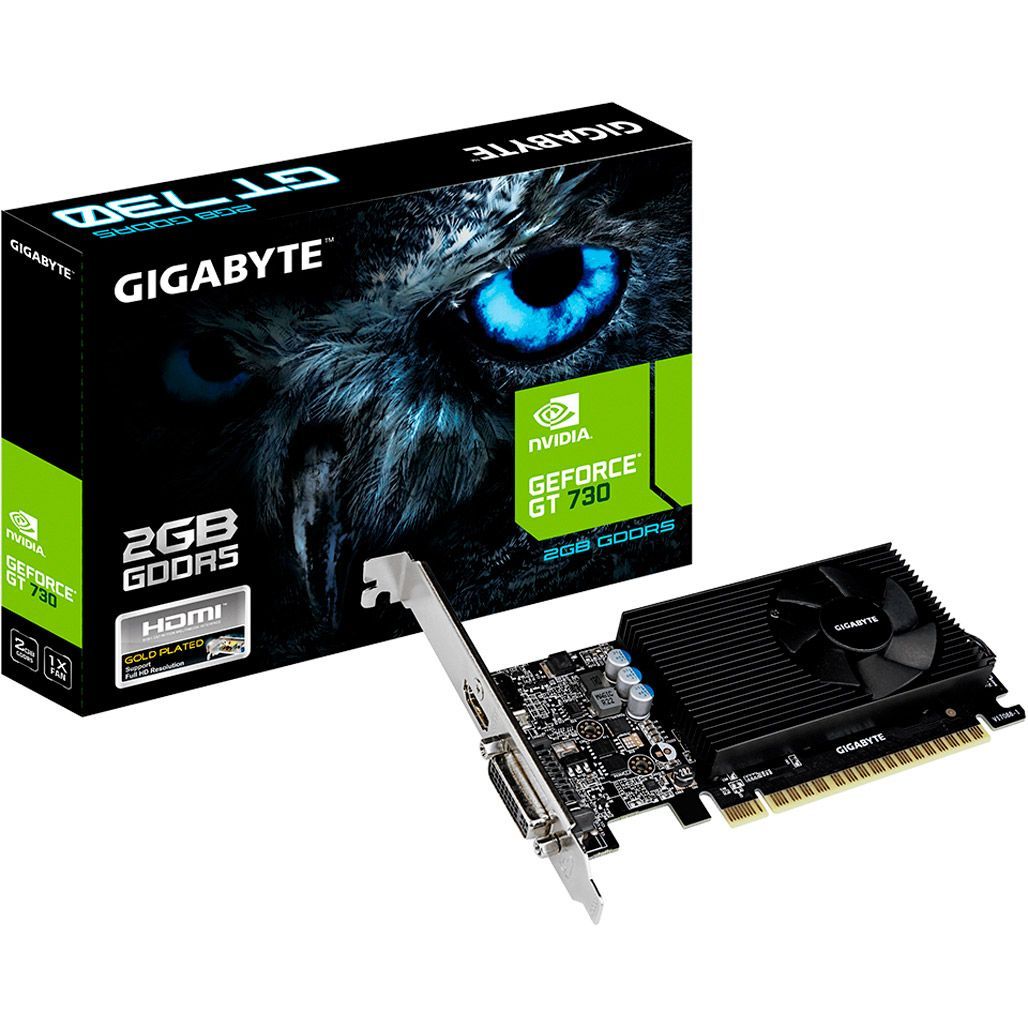 

Відеокарта Gigabyte GeForce GT 730 (GV-N730D5-2GL)